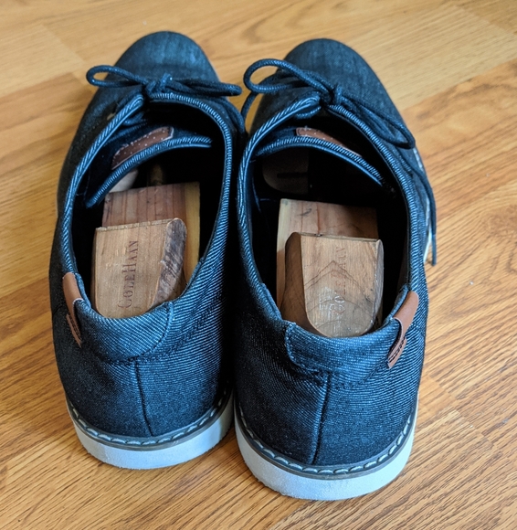 Men’s Sonoma Sawyer Oxfords Black Denim Si… - Picture 7 of 8